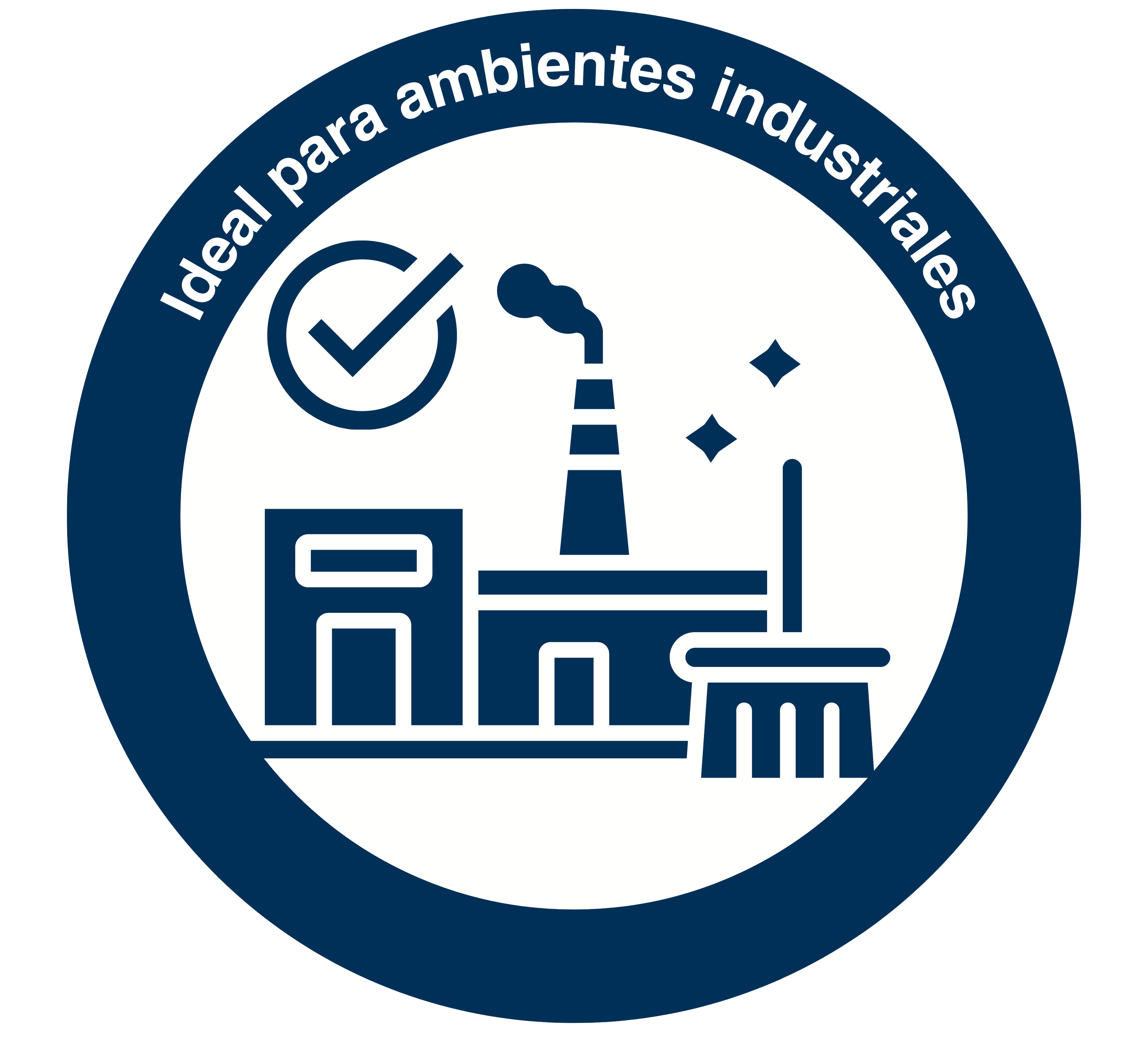 Ideal para ambientes industriales